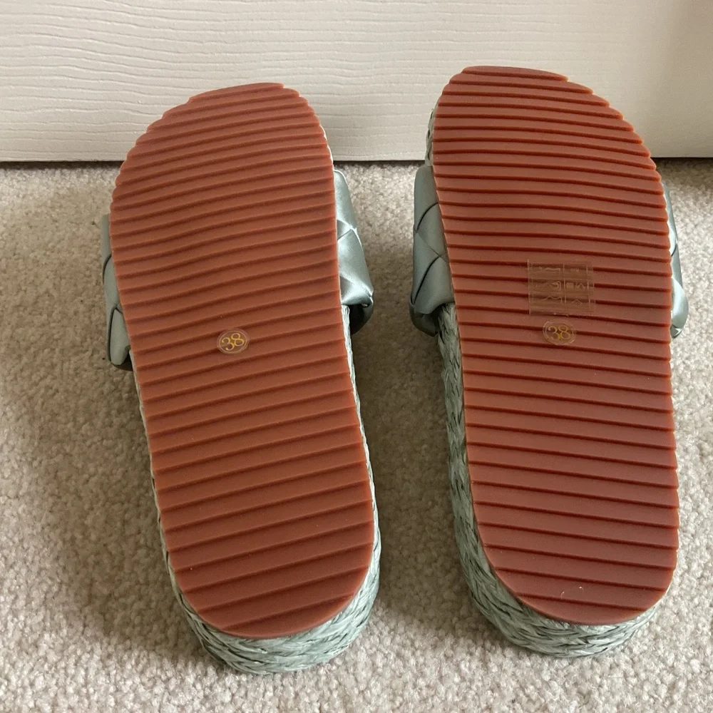 Bibi Lou Satin Slide Sandals - Picture 5 of 7